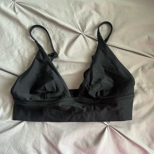 aerie triangle bikini top